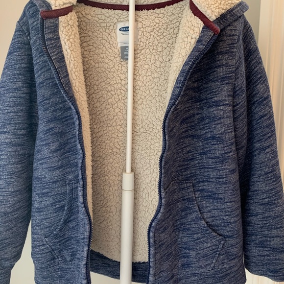 Girls fuzzy and warm zipper hoodie - Picture 3 of 3